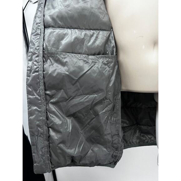 Fanatics Los Angeles Lakers NBA Mens Gray Puffer Zip Up Jacket 2XL Pockets Logo - Picture 8 of 12